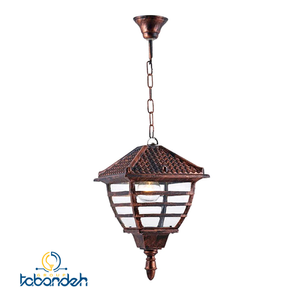 چراغ حیاطی آویز شفق مدل کیوان